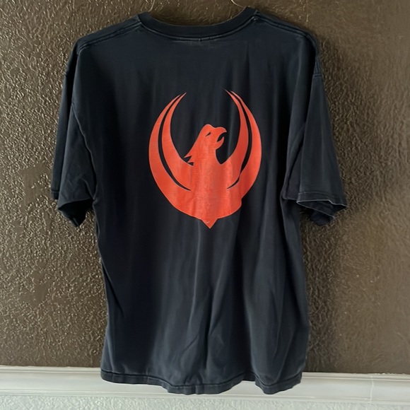 Black Iron Phoenix Short Sleeve Mens Tee, Size XL - Picture 6 of 7